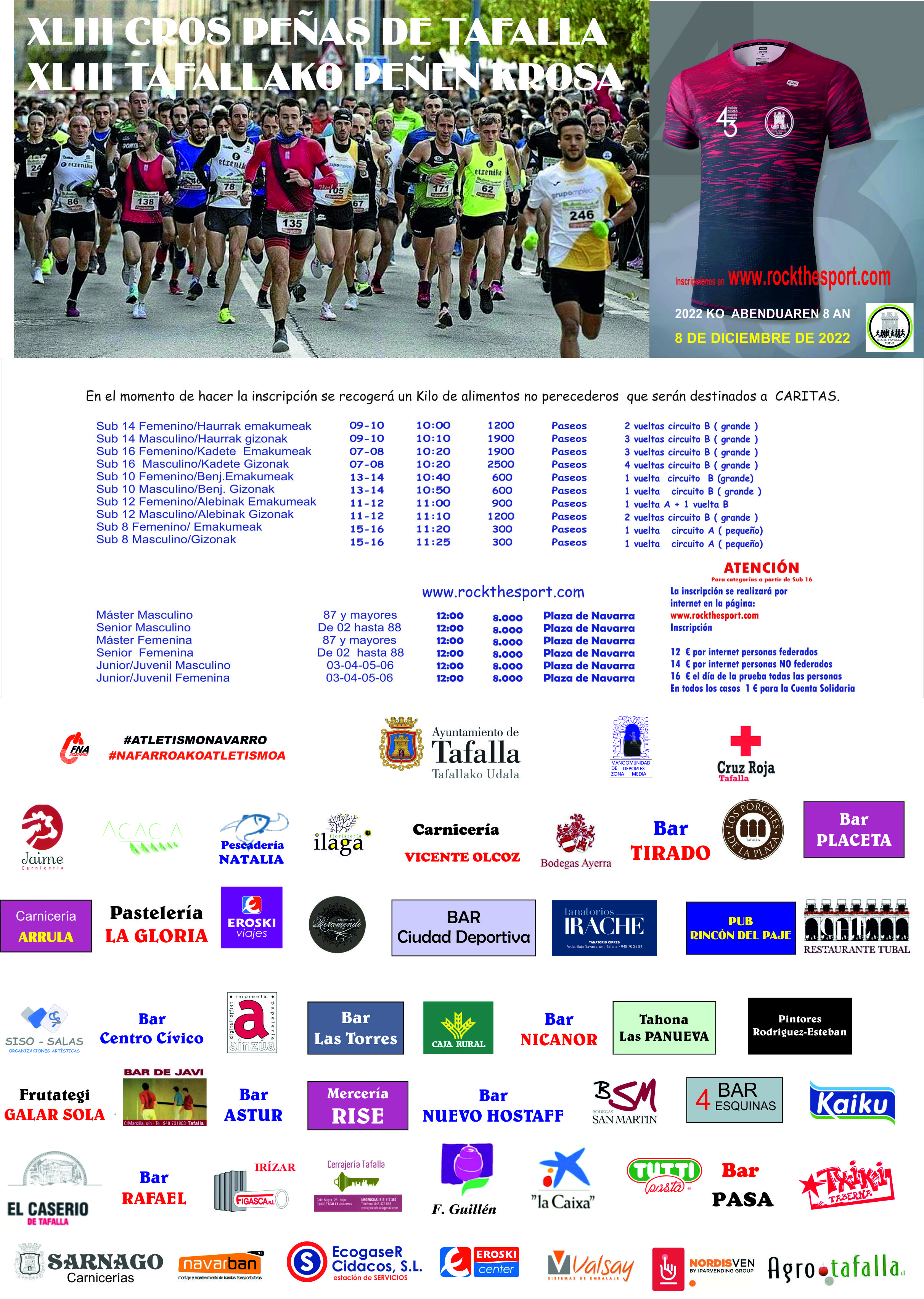 Competiciones Ruta mes de Diciembre